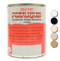 Клей полиэфирный жидкая шпатлевка Akemi Poly-Liquid темно-бежевая 10156 Клей полиэфирный жидкая шпатлевка Akemi Poly-Liquid темно-бежевая 10156