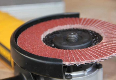 Круг лепестковый торцевой Ø125 P-36 Круг лепестковый торцевой Ø125 P-36